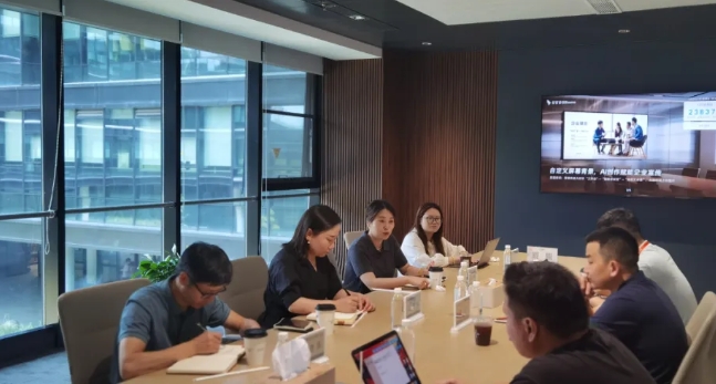 锡数联走进副会长单位朗新科技，积极探索零碳园区发展新机遇