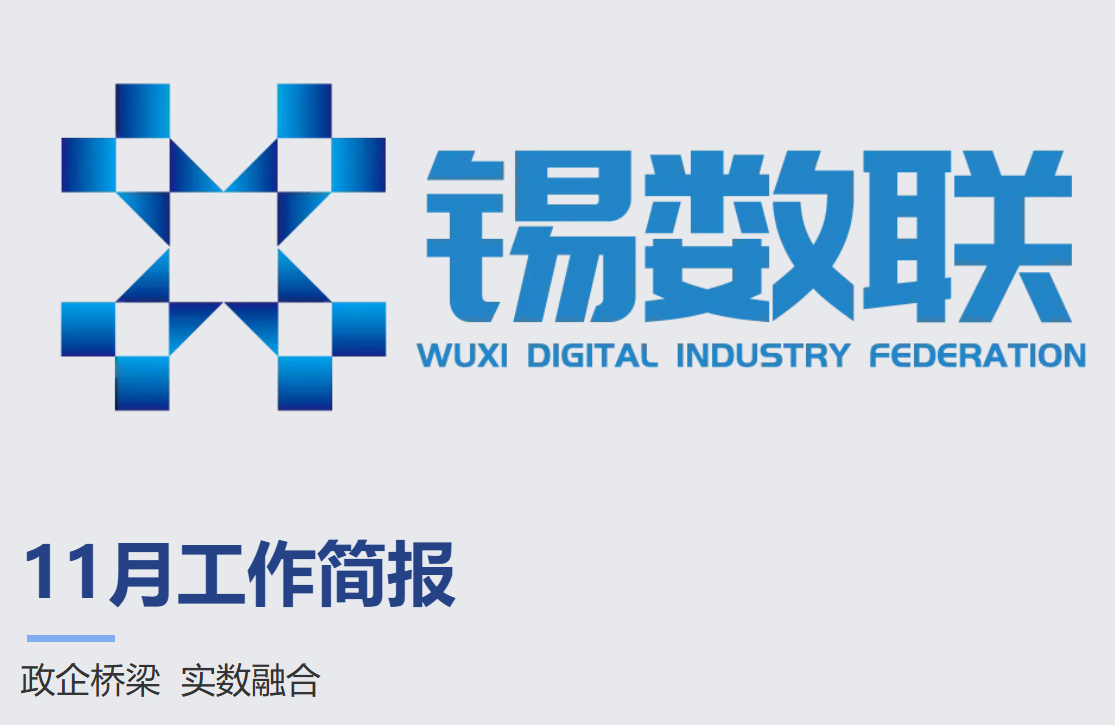 无锡市数字产业联合会11月工作简报